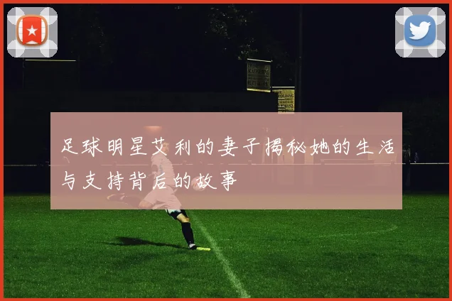 足球明星艾利的妻子揭秘她的生活与支持背后的故事